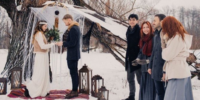 Зимой можно отпраздновать за городом