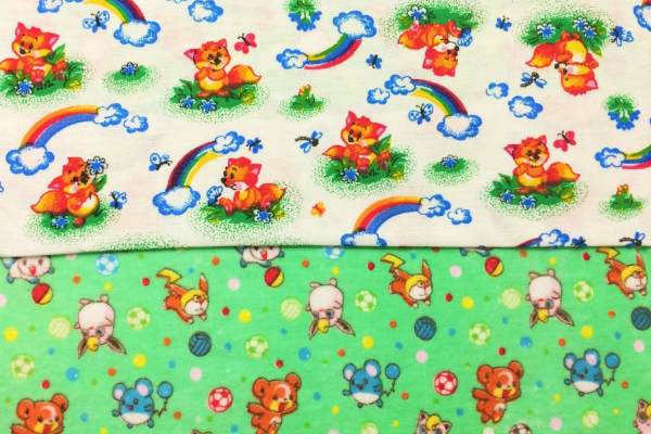 Фланель смесовая