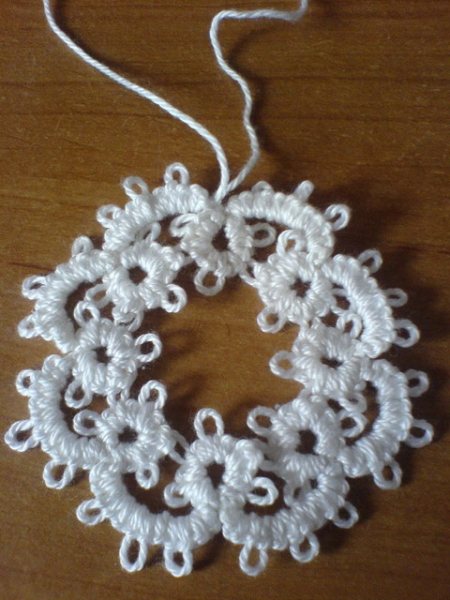 Фриволите иглой для начинающих: схемы пошагово с мастер-классом