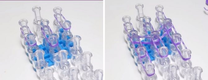 Как сплести из резинок сову на станке или на рогатке с фото и видео