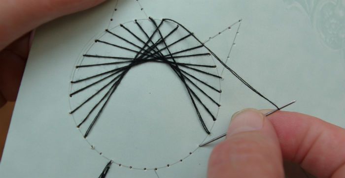 Описание техники изонити фото