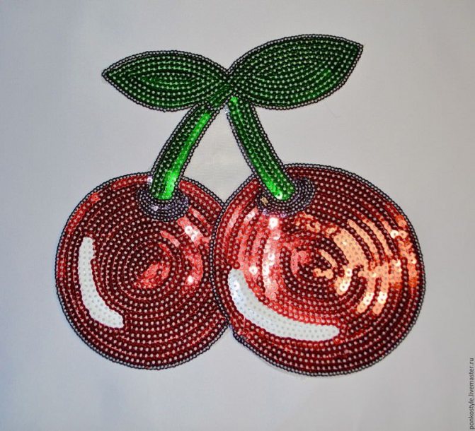 Тонкости вышивки пайетками